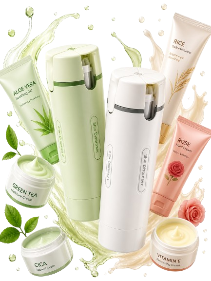 Dispensadora de crema 4 en 1